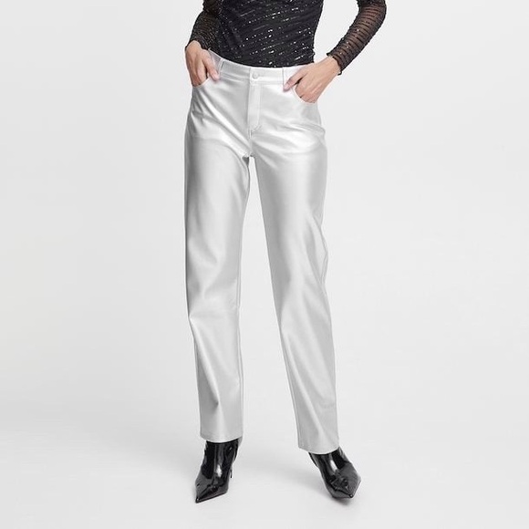 b.young BYDEASI Trousers. Silver. - Picture 1 of 11